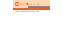 Desktop Screenshot of evalumetrics.us